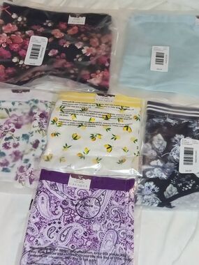 6 CACIQUE WOMEN'S PLUS COTTON FULL BRIEF SIZE  26-28